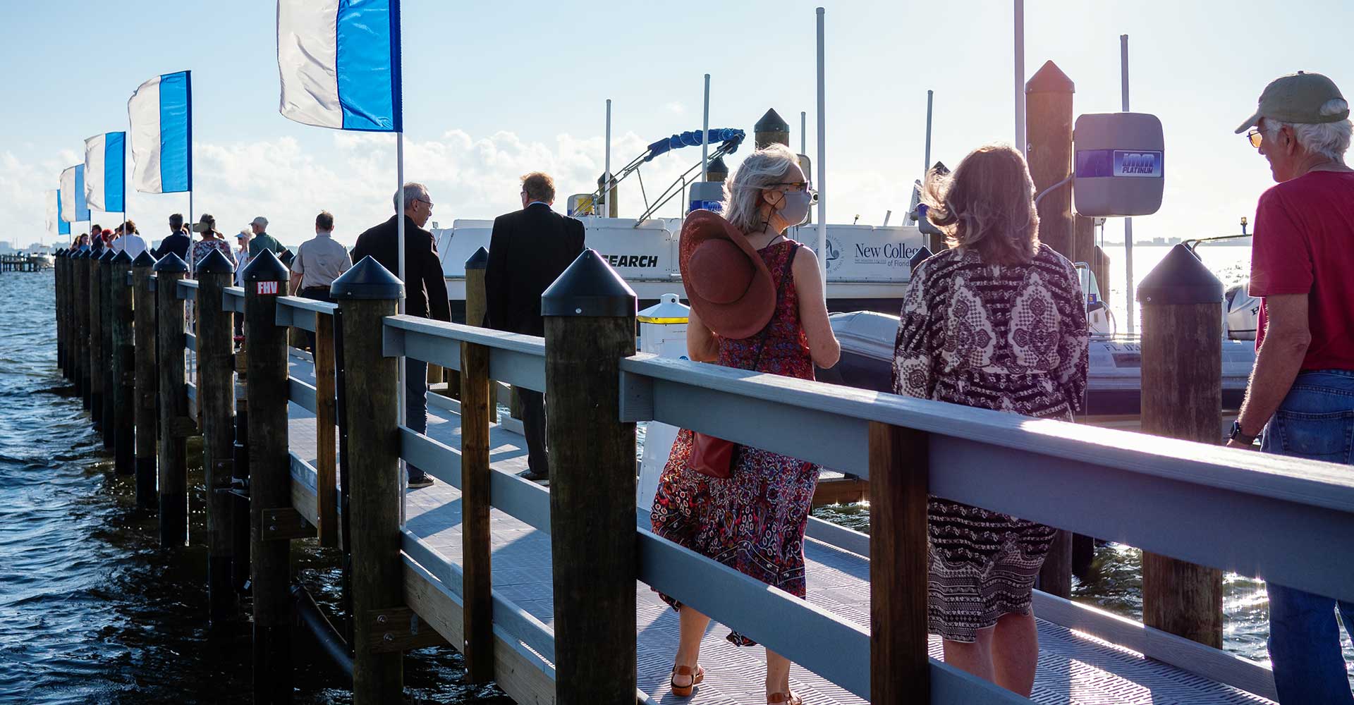 NCF Dock Dedication